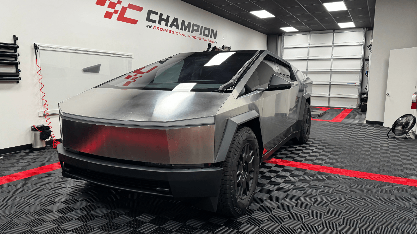 Cybertruck Ceramic Coating at Champion Window Tinting