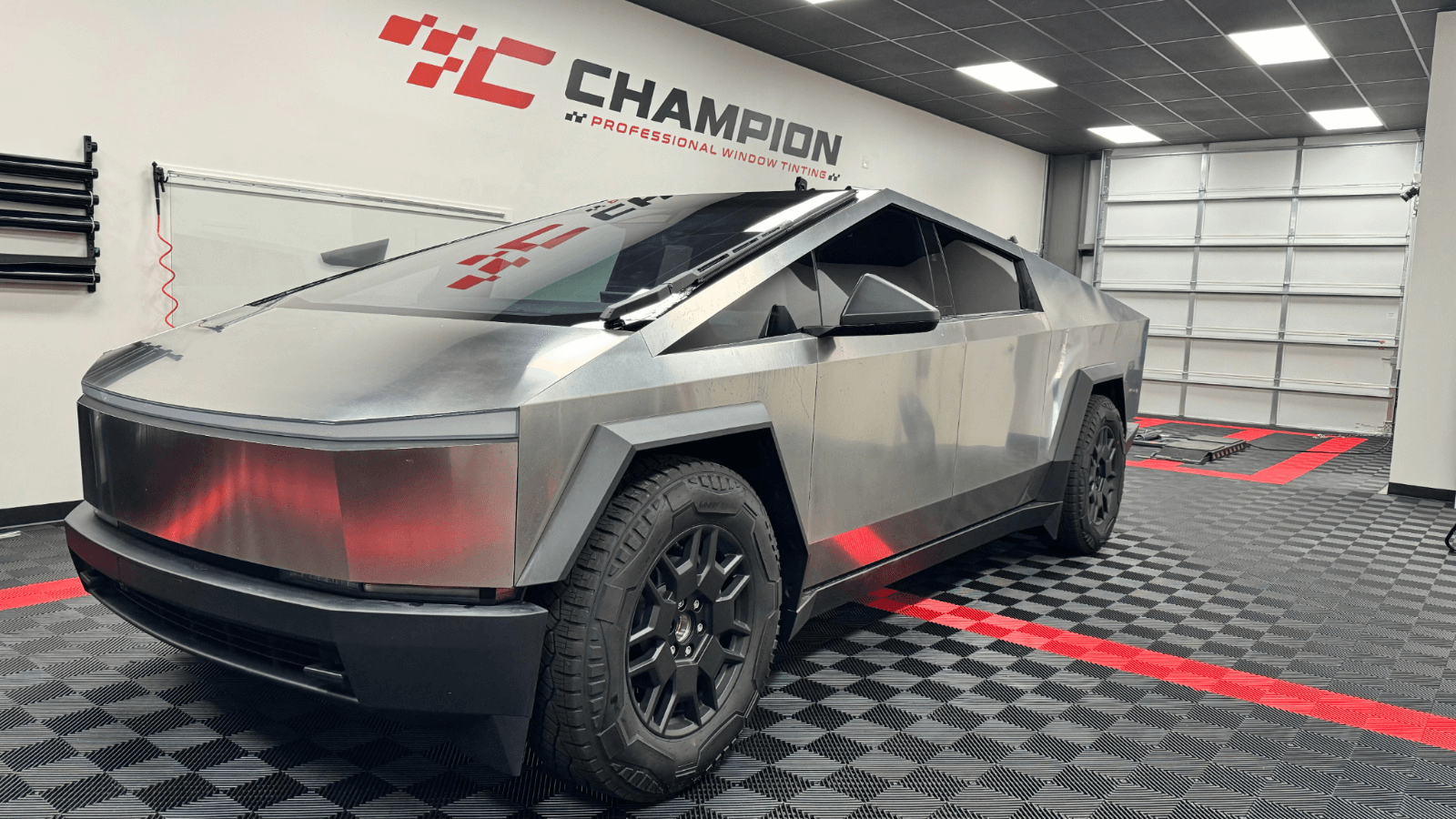 Cybertruck Paint Protection Film (PPF) at Champion Window Tinting