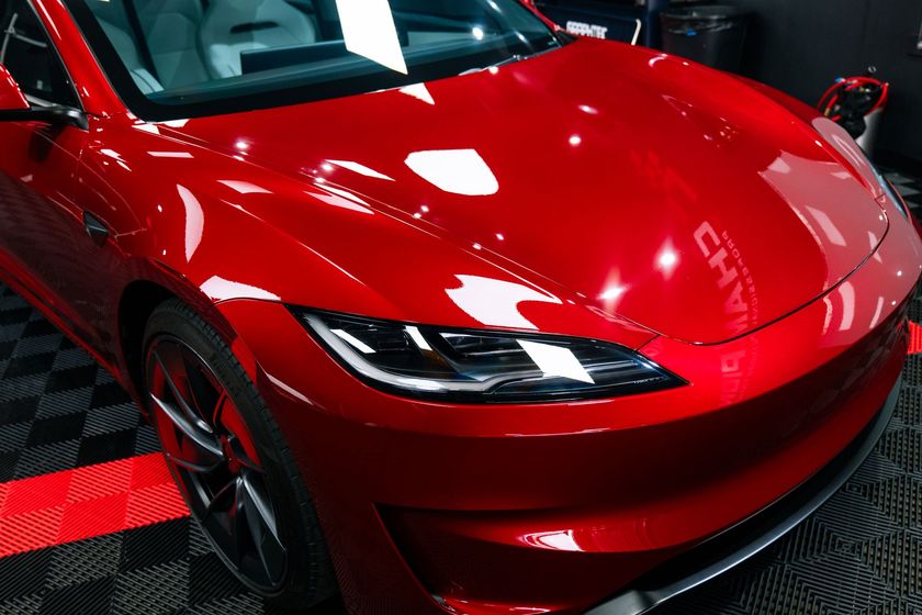 Tesla-specific protection in Cornelius, NC at Champion Window Tinting