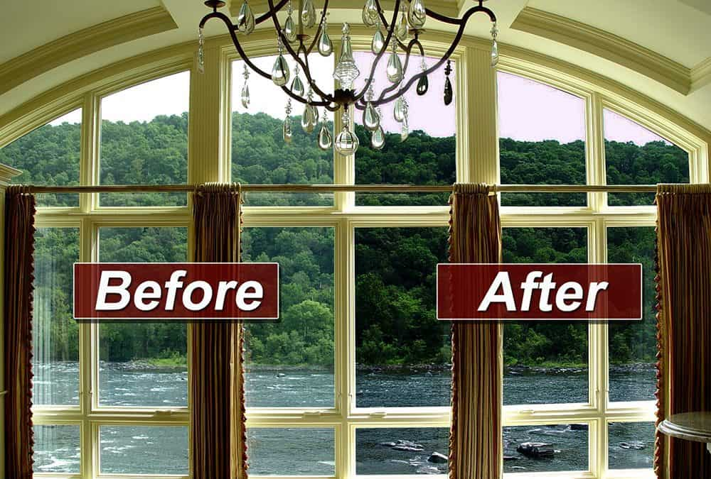 Unlike blackout curtains or blinds, window film does not block your view or darken your interior.