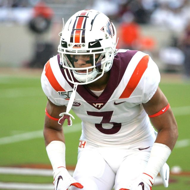 Pro Football Focus Loves Virginia Tech Cornerbacks Caleb Farley