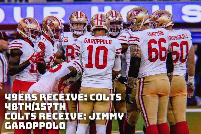 49ers finally trade Jimmy Garoppolo in this 7-round mock draft