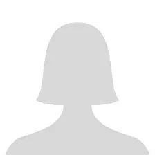 Silhouette of a person, shoulders and head, in a neutral gray against a white background.