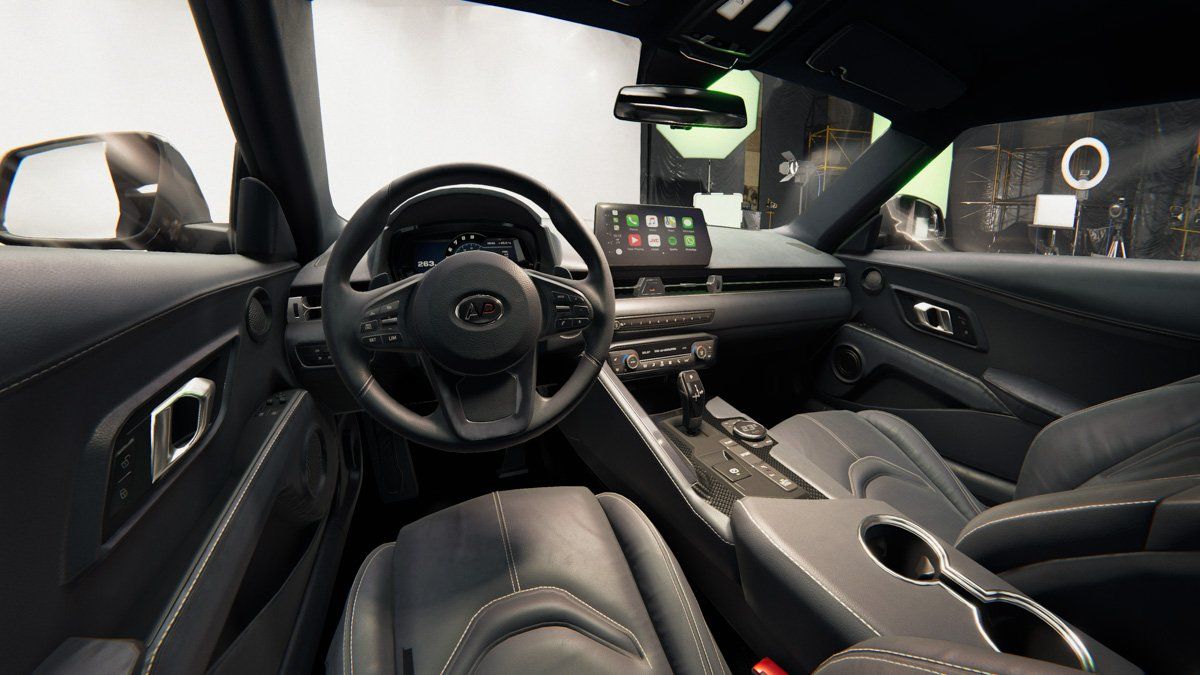 FovoRender Car Interior 150 Degrees