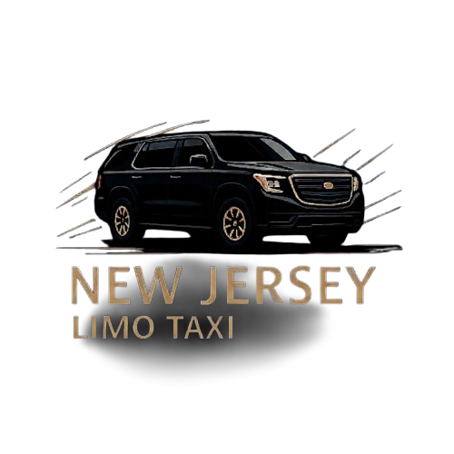 Black SUV with “New Jersey Limo Taxi” text.