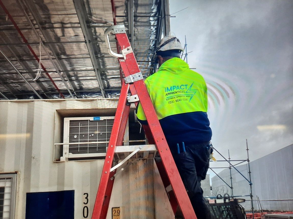 an electrician repairing electrical wires