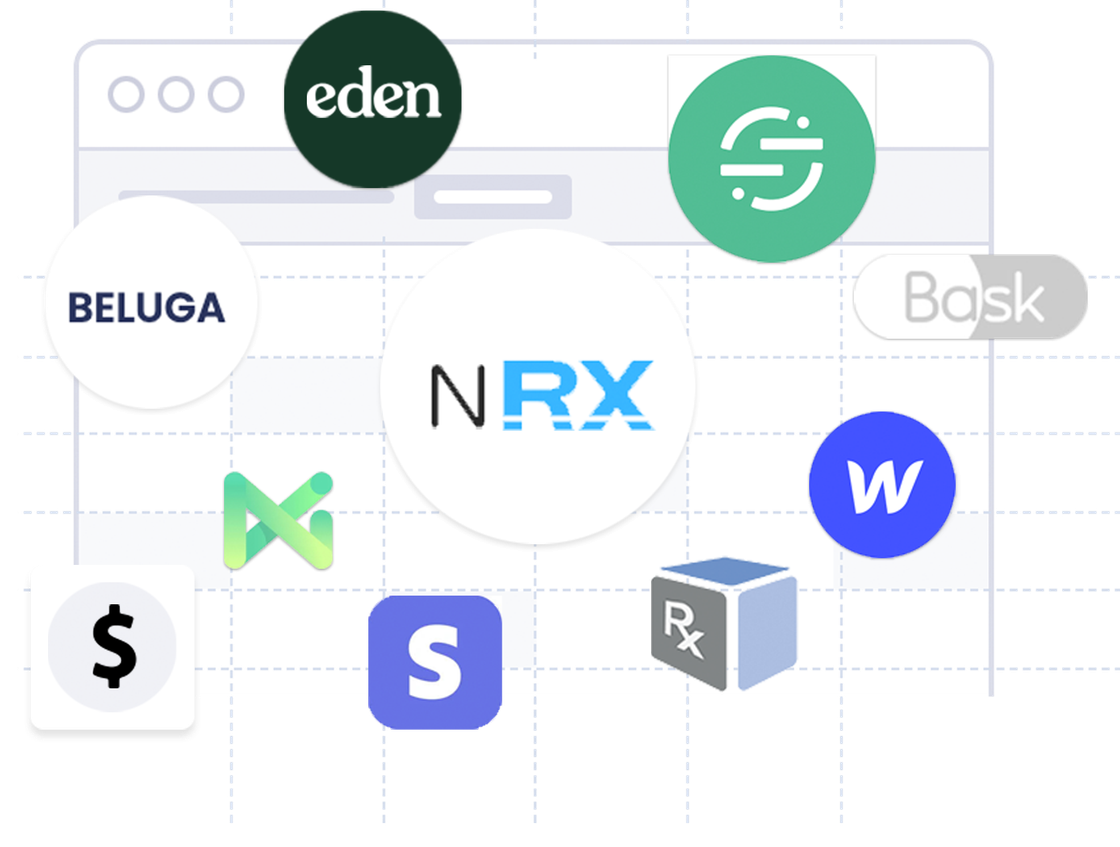 A screenshot of the nimbus rx dashboard.