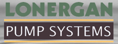 Lonergan Pump Systems logo: green text 