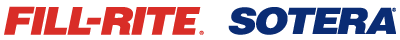 The Fill-Rite and Sotera logos, the first in red and the second in dark blue.