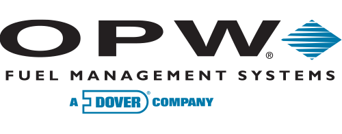 Logo for OPW Fuel Management Systems, a Dover Company. It features the letters 