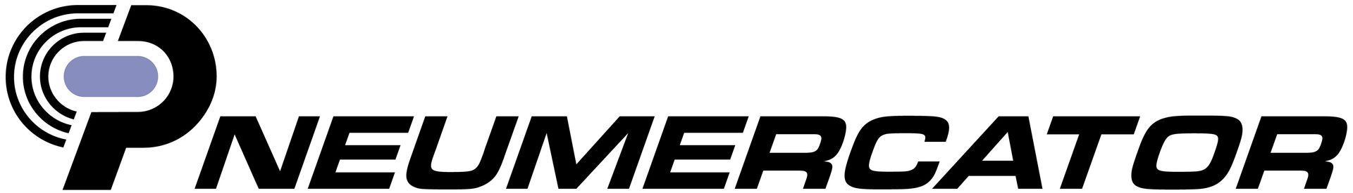 Logo for Neumercator, a company. The logo combines a stylized 