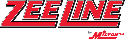 Red and black logo for ZEE LINE by Milton.