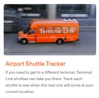 Airport shuttle service