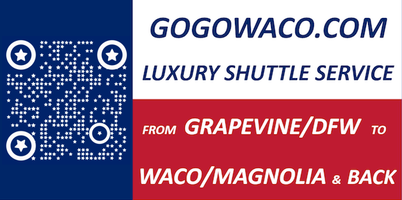daily luxury sprinter shuttle between Waco and Grapevine TX