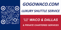 shuttle service between Waco TX and Dallas Texas