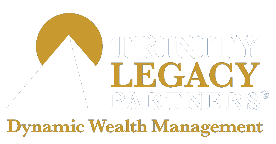 A logo for legacy partners dynamic wealth management.