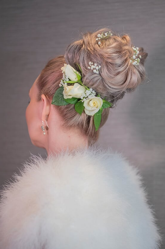 Bridal bun