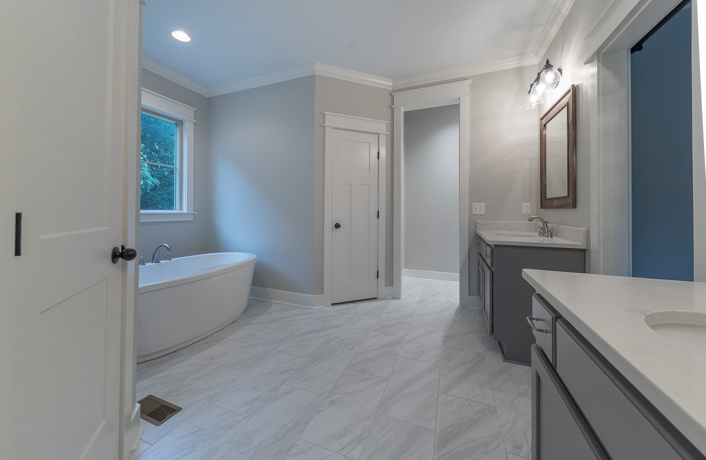 Southern Charm Custom Home - Master Bath