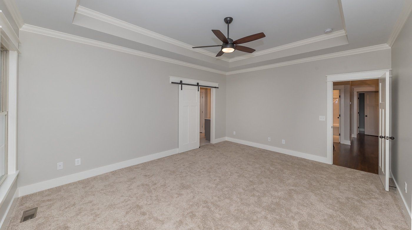 Southern Charm Custom Home - Master Bedroom