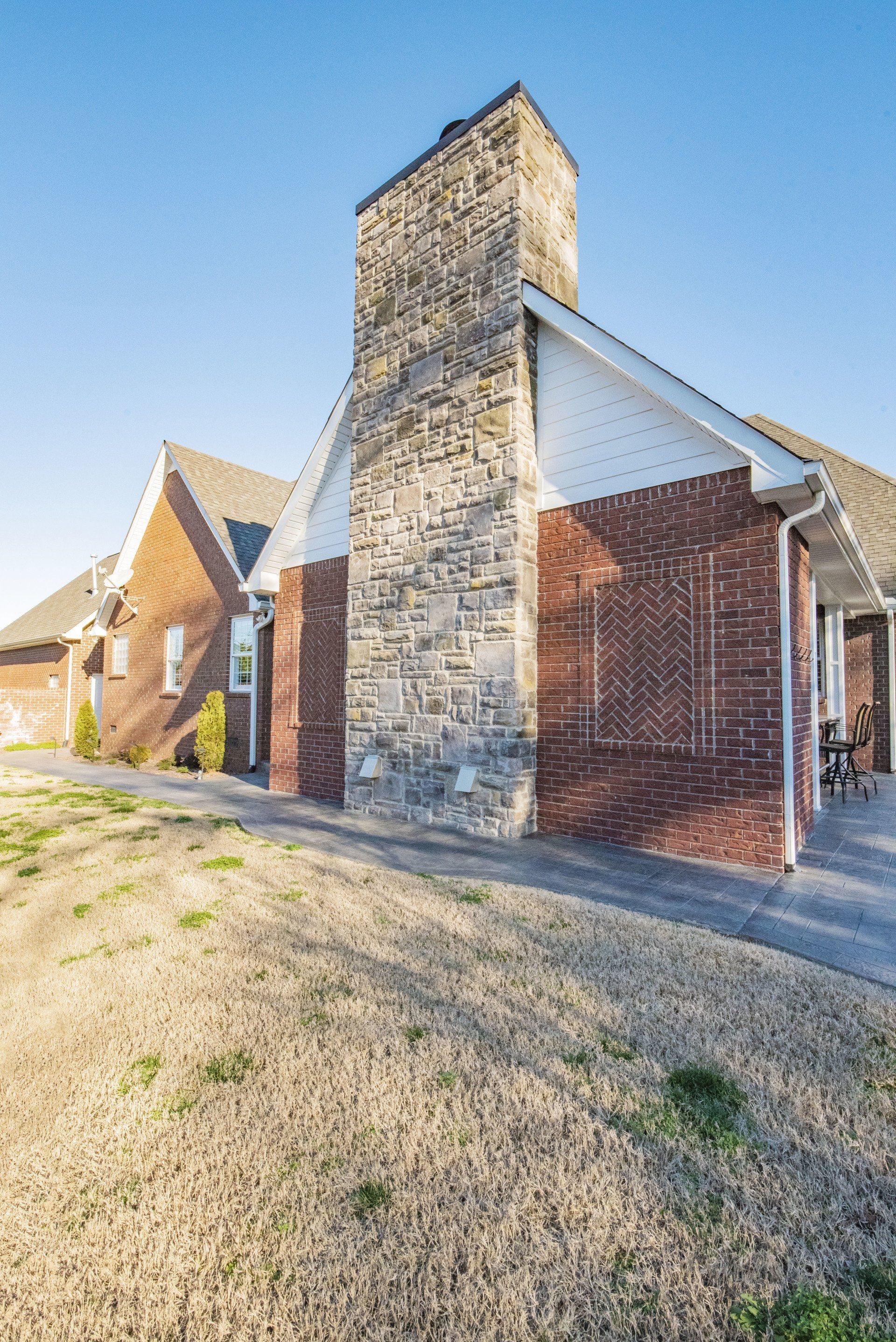 Completed Remodel - chimney