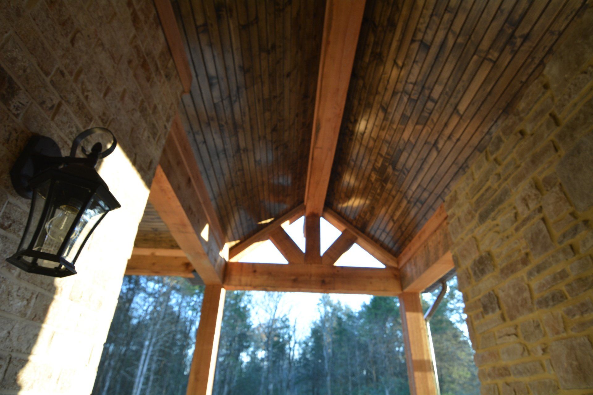 Rustic Cedar Beauty - Front Porch