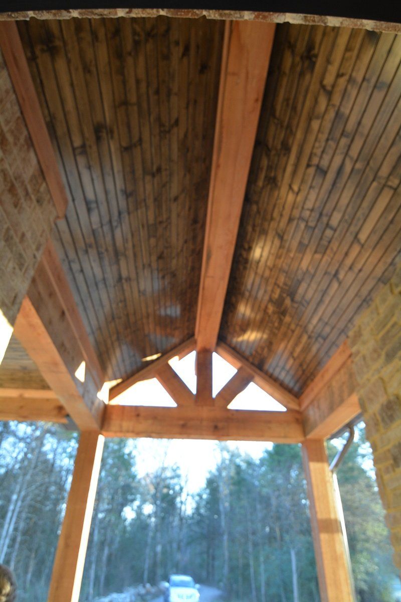 Rustic Cedar Beauty - Front Porch