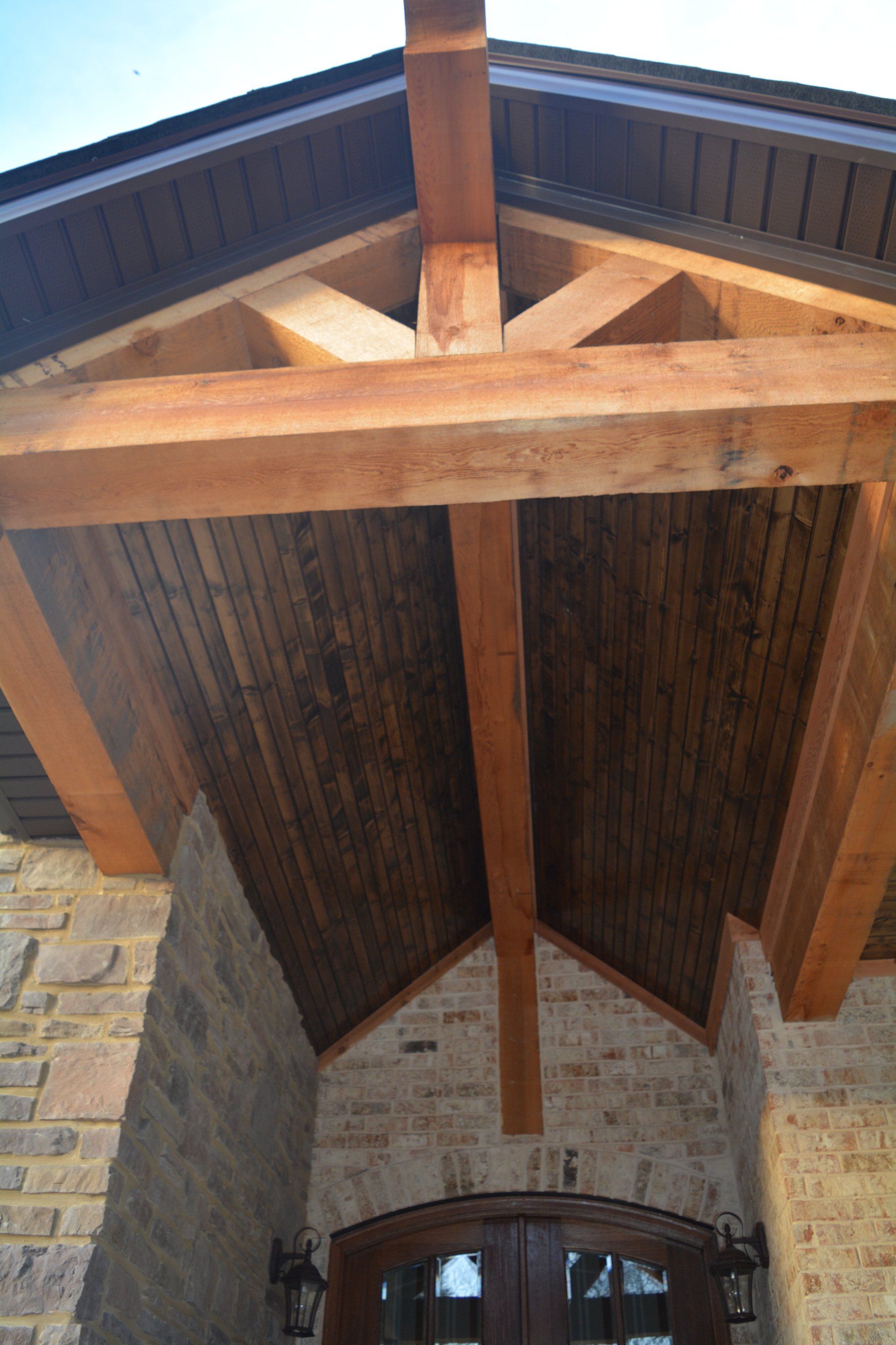 Rustic Cedar Beauty - Front Porch