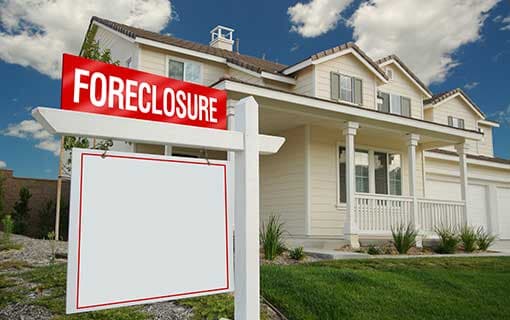 Stop the Foreclosure — House with Sign Foreclosure in Auburn, CA