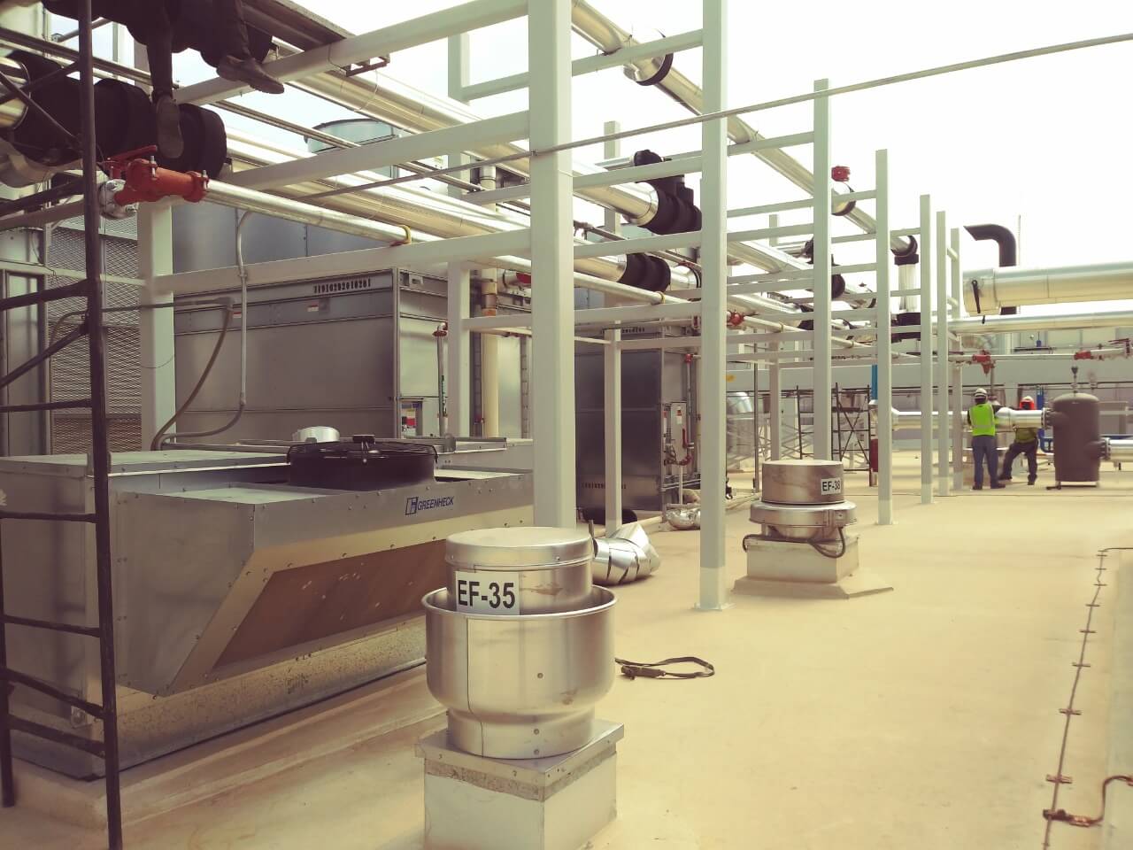 Dio Arquitectos – División Aires Acondicionados - Recubrimiento de PVC