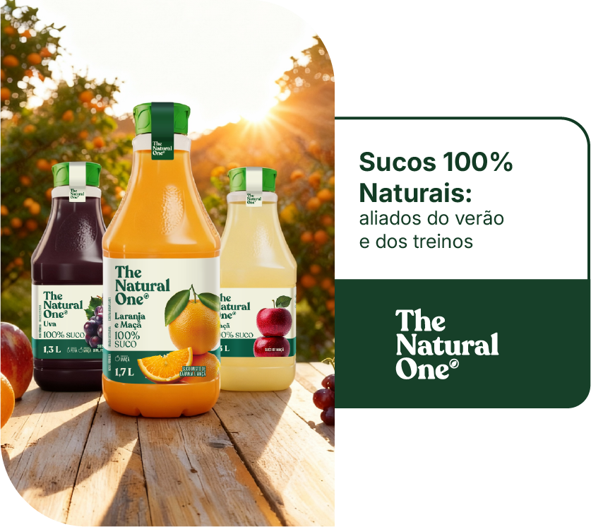 Lancheira natural da semana: nutrição e
praticidade com sabor 100% fruta