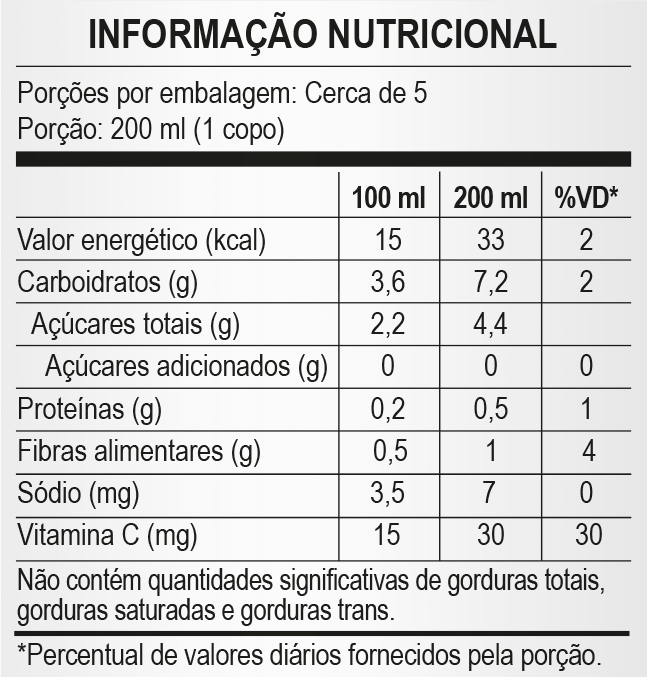 Suco de P&ecirc;ssego