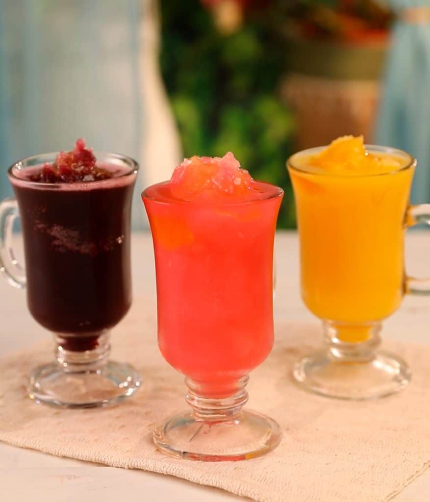 Smoothie de suco de fruta