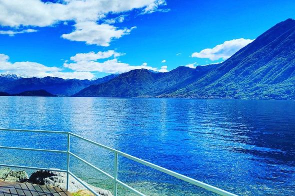 lido di argegno sul lago di como