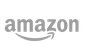 A black and white image of the amazon logo on a white background.