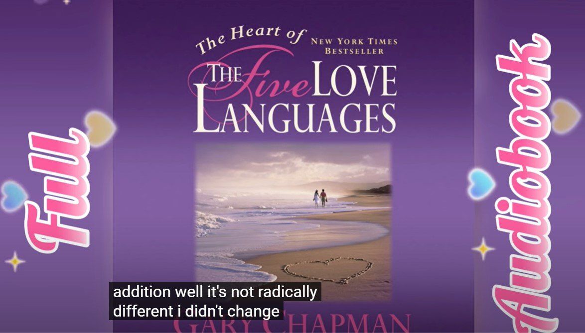 A book called the heart of the five love languages