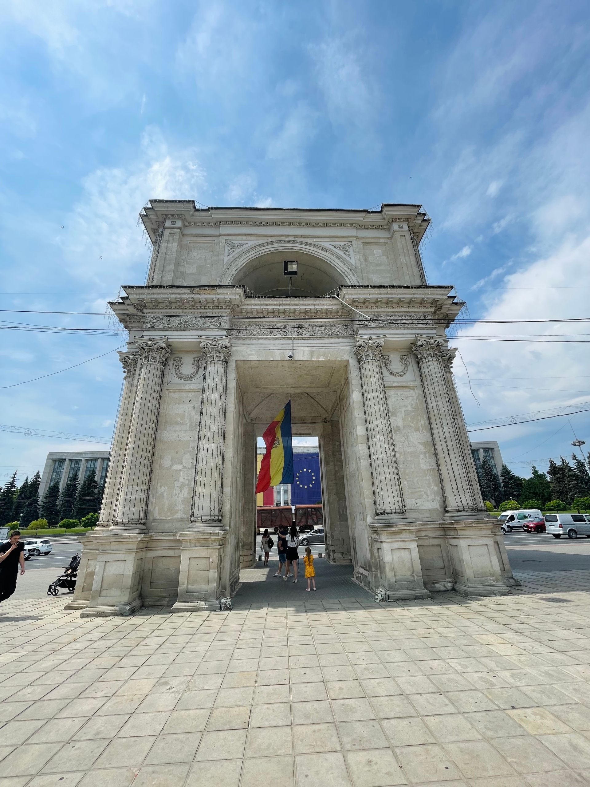 The Arch of Triumph in Chisinau