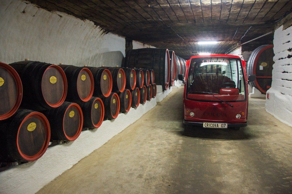 Exploring Cricova Wine Cellars