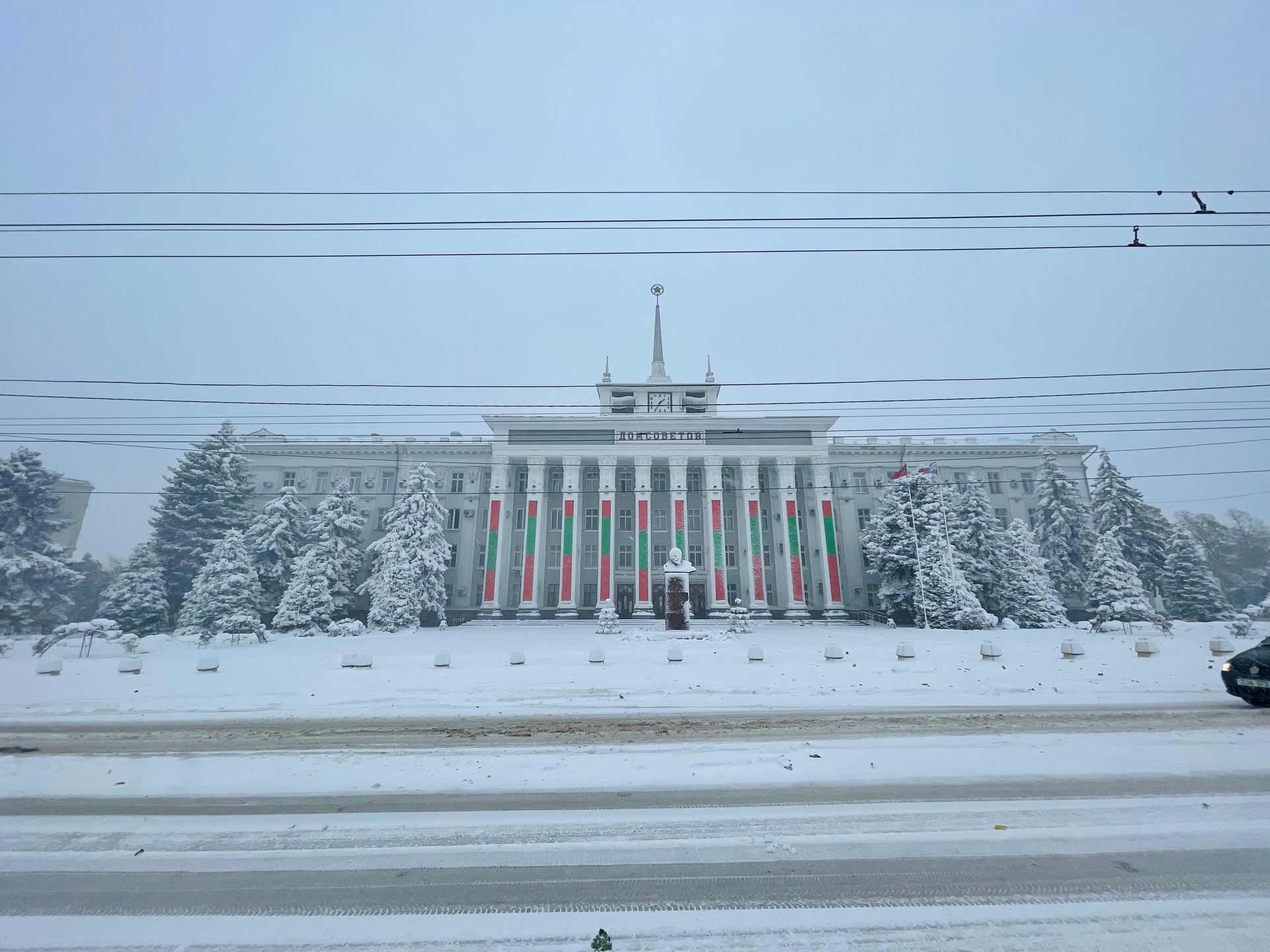 Tiraspol in Winter time