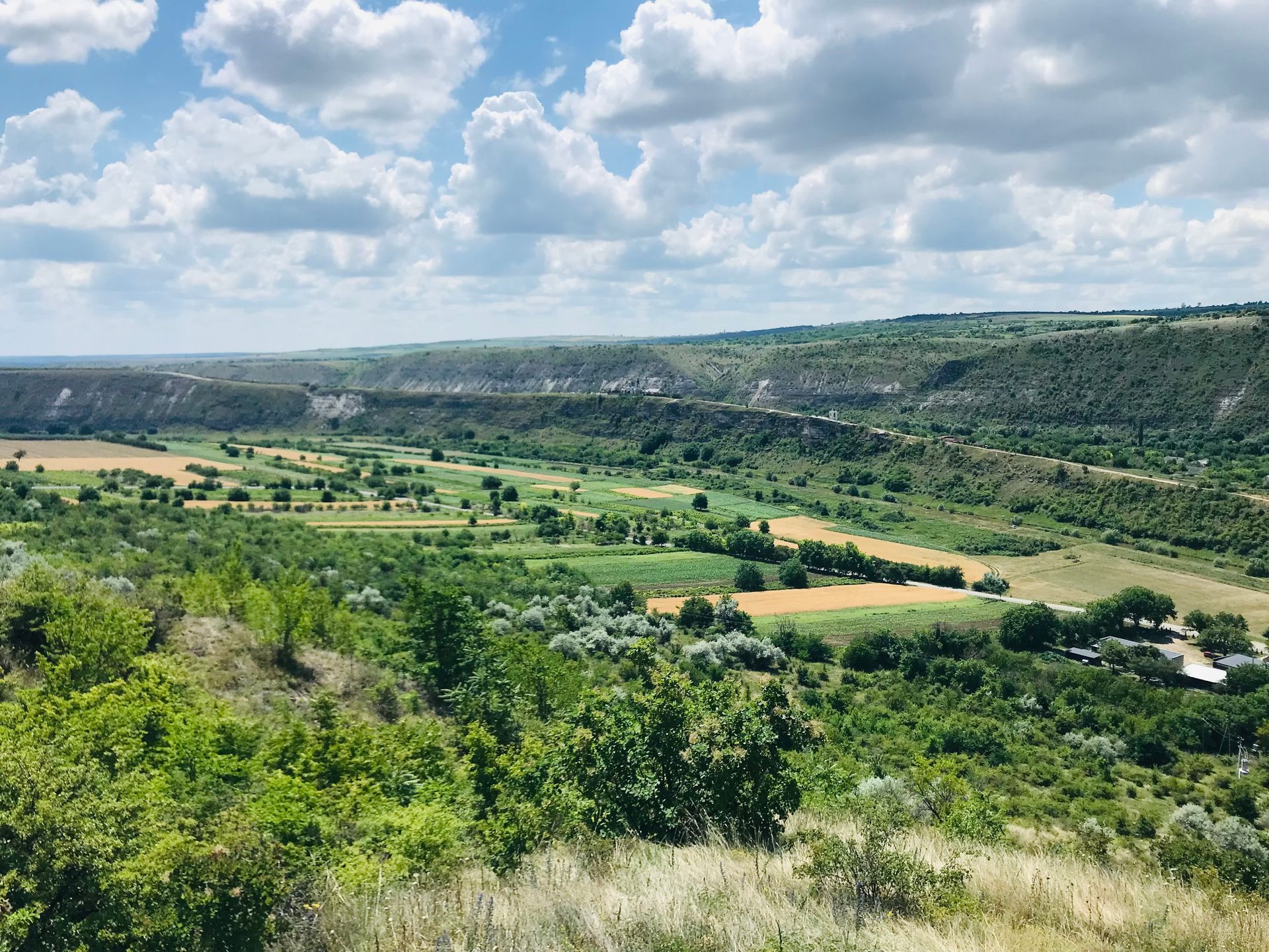 Trail route in Old Orhei Reserve