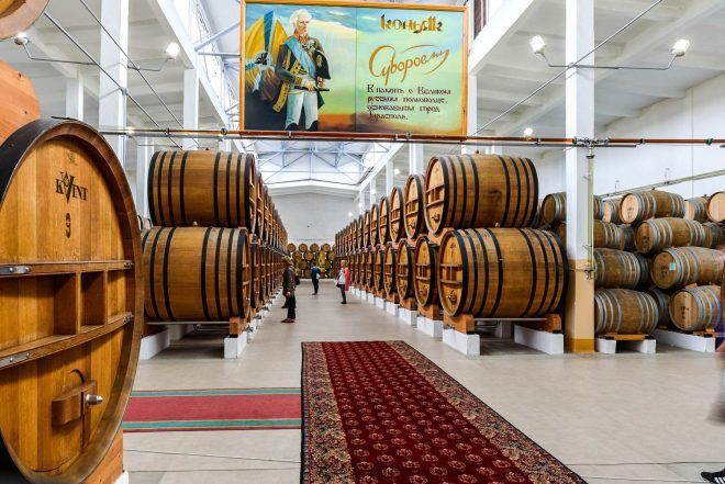 Brandy Factory KVINT in Tiraspol