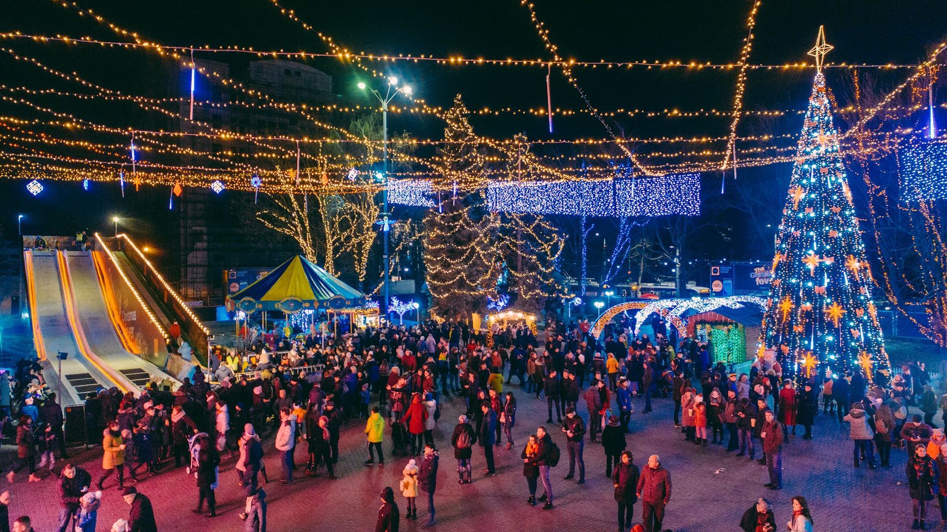 Christmas market in Chisinau