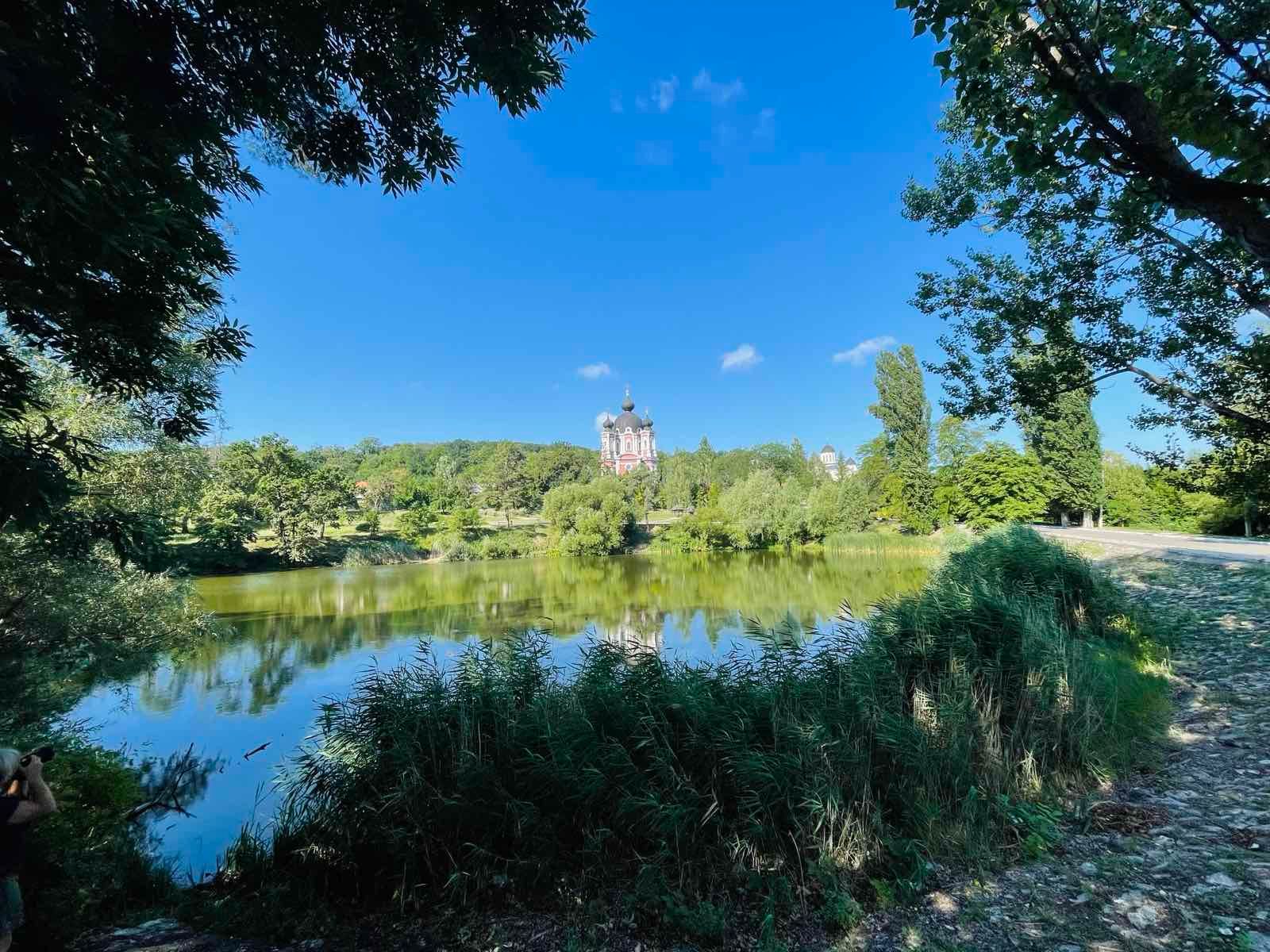 A great view to Curchi Monastery, a hidden gem explored on Moldova travel destinations