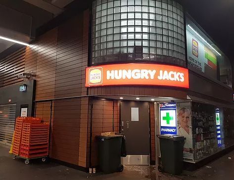 Hungry Jacks LED lightbox