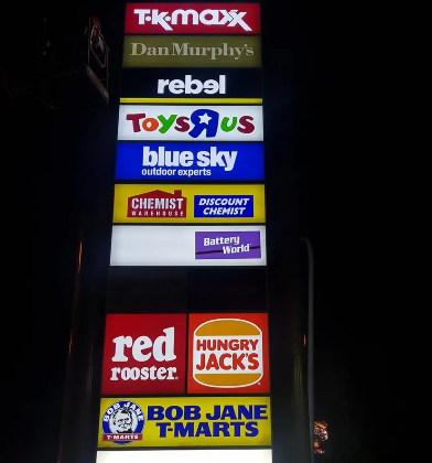 LED lightbox display