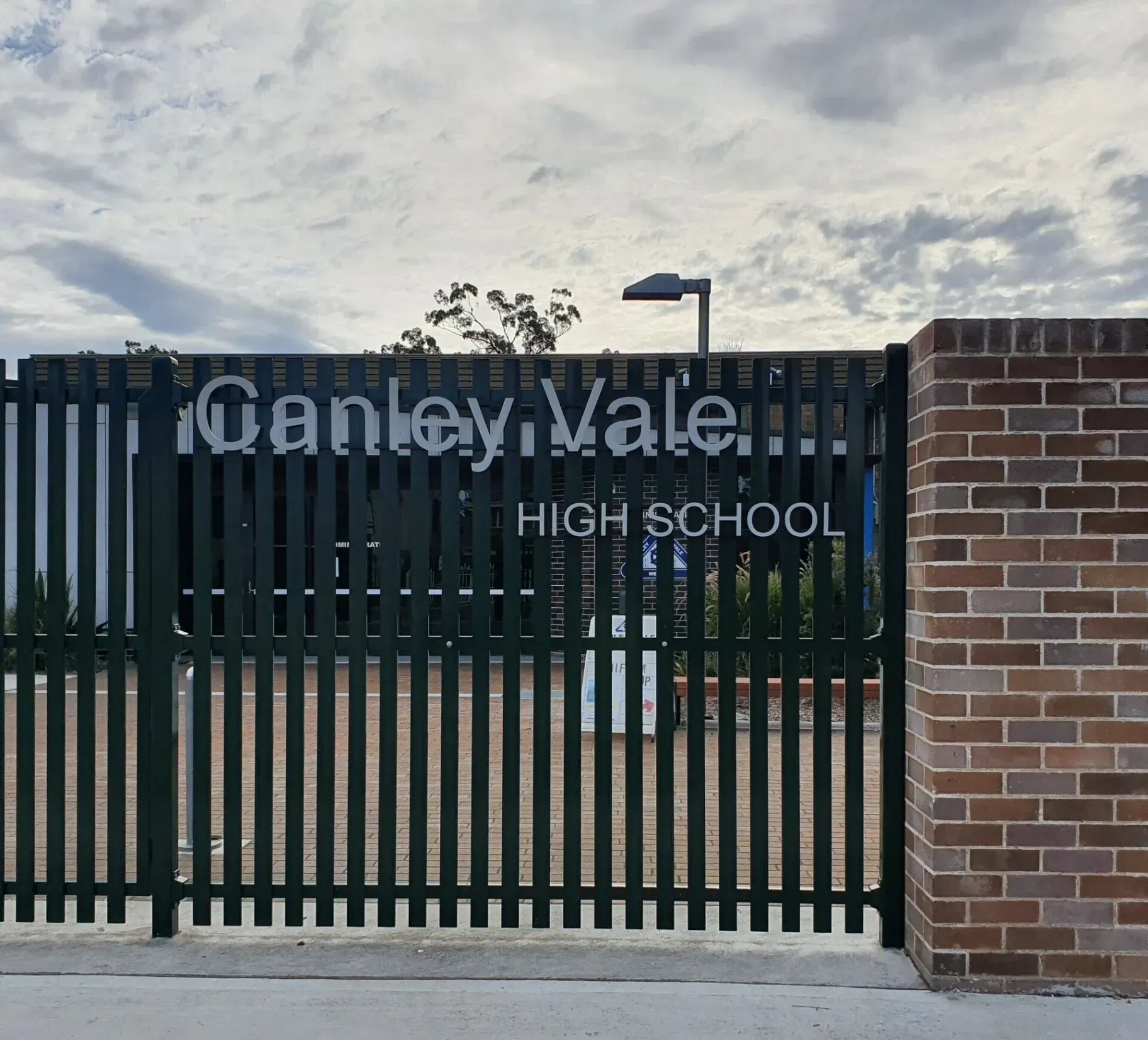 Canley Vale high school signage