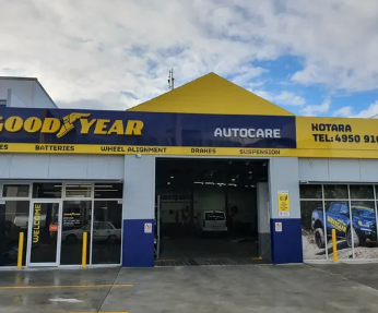 Goodyear signage