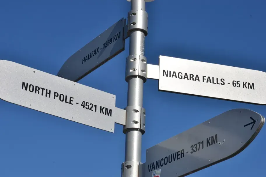 directional signage