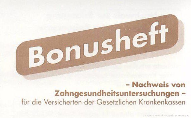 Geld sparen beim Zahnersatz mit dem Bonusheft