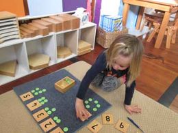 Maths childcare daycare kindergarten kindy preschool Napier Montessori