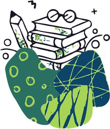 playful educational illustration for waypoint at hammond branding